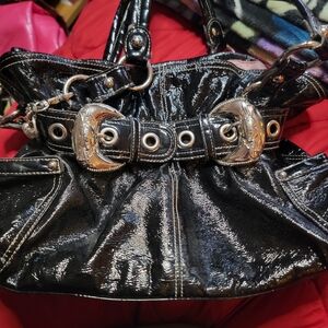 Kathy Van Zeeland Buckle Purse